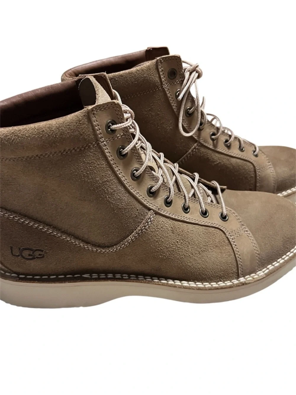 New UGG Camino Monkey without box Casual Suede Lace-Up boots in Tan Mens 12